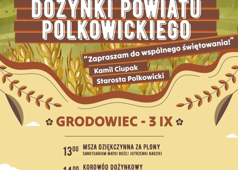 Dożynki Powiatu Polkowickiego
