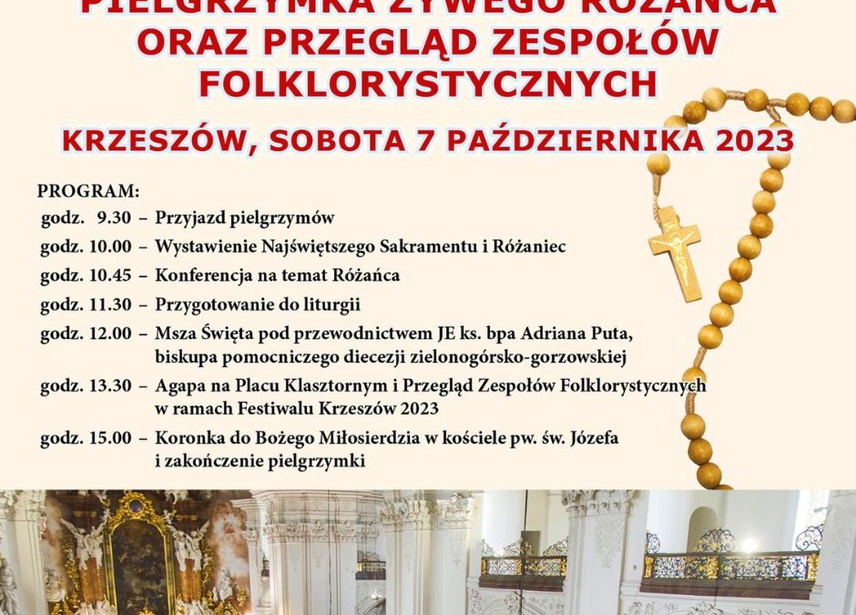 Pielgrzymka Żywego Różańca do&nbsp;Krzeszowa