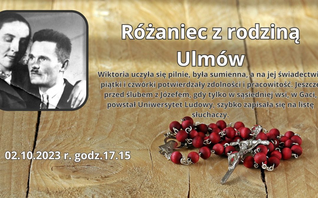 Zapraszamy na&nbsp;nabożeństwa różańcowe – godz.&nbsp;17.15