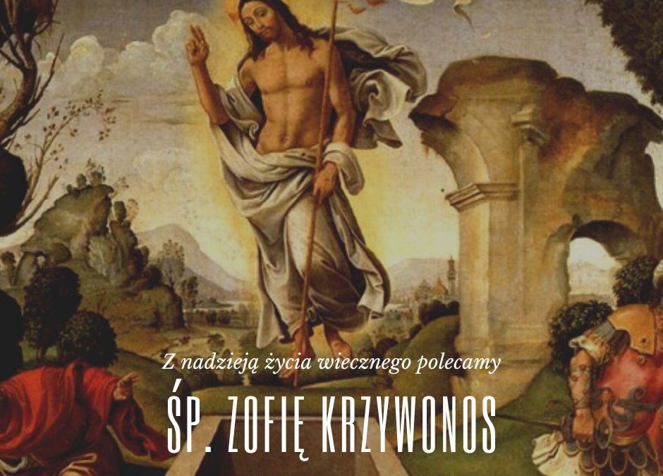 Wieczne odpoczywanie, racz jej dać Panie …