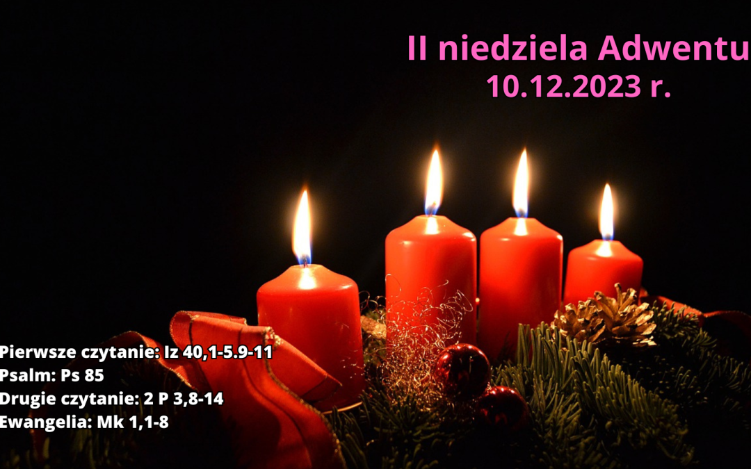 Ogłoszenia duszpasterskie 10.12.2023&nbsp;r.