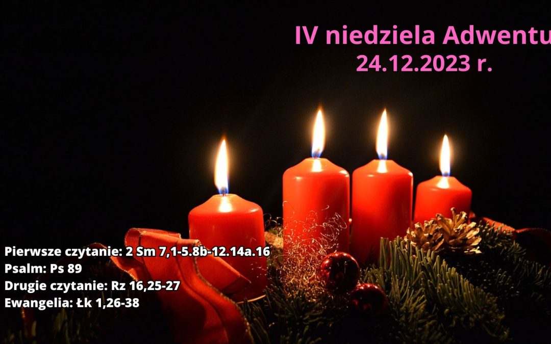 Ogłoszenia duszpasterskie 24.12.2023&nbsp;r.