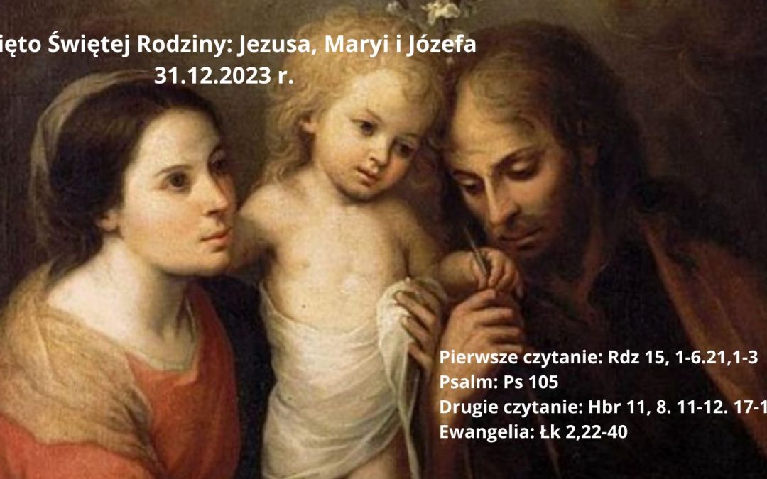 Ogłoszenia duszpasterskie 31.12.2023&nbsp;r.