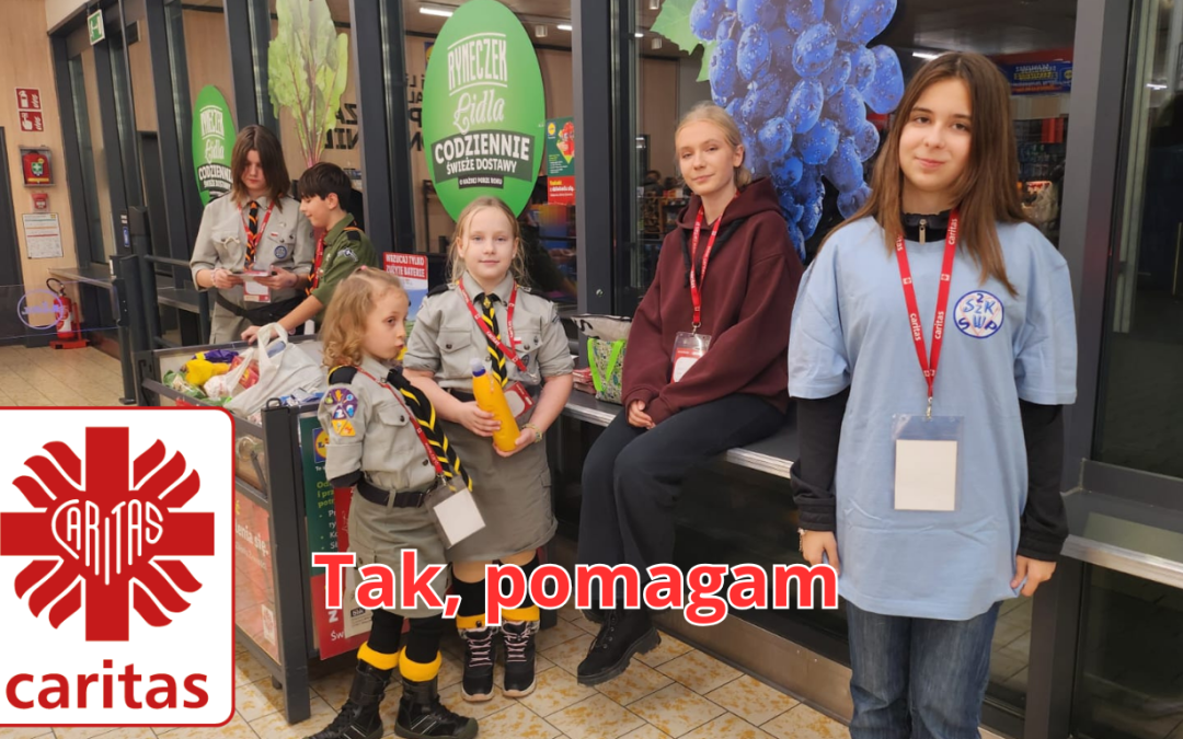 „Tak, pomagam” – wyjątkowa akcja Caritas Diecezji Legnickiej w&nbsp;Polkowicach