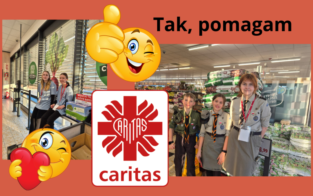 Zbiórka żywności w&nbsp;ramach akcji Caritas „Tak, pomagam”